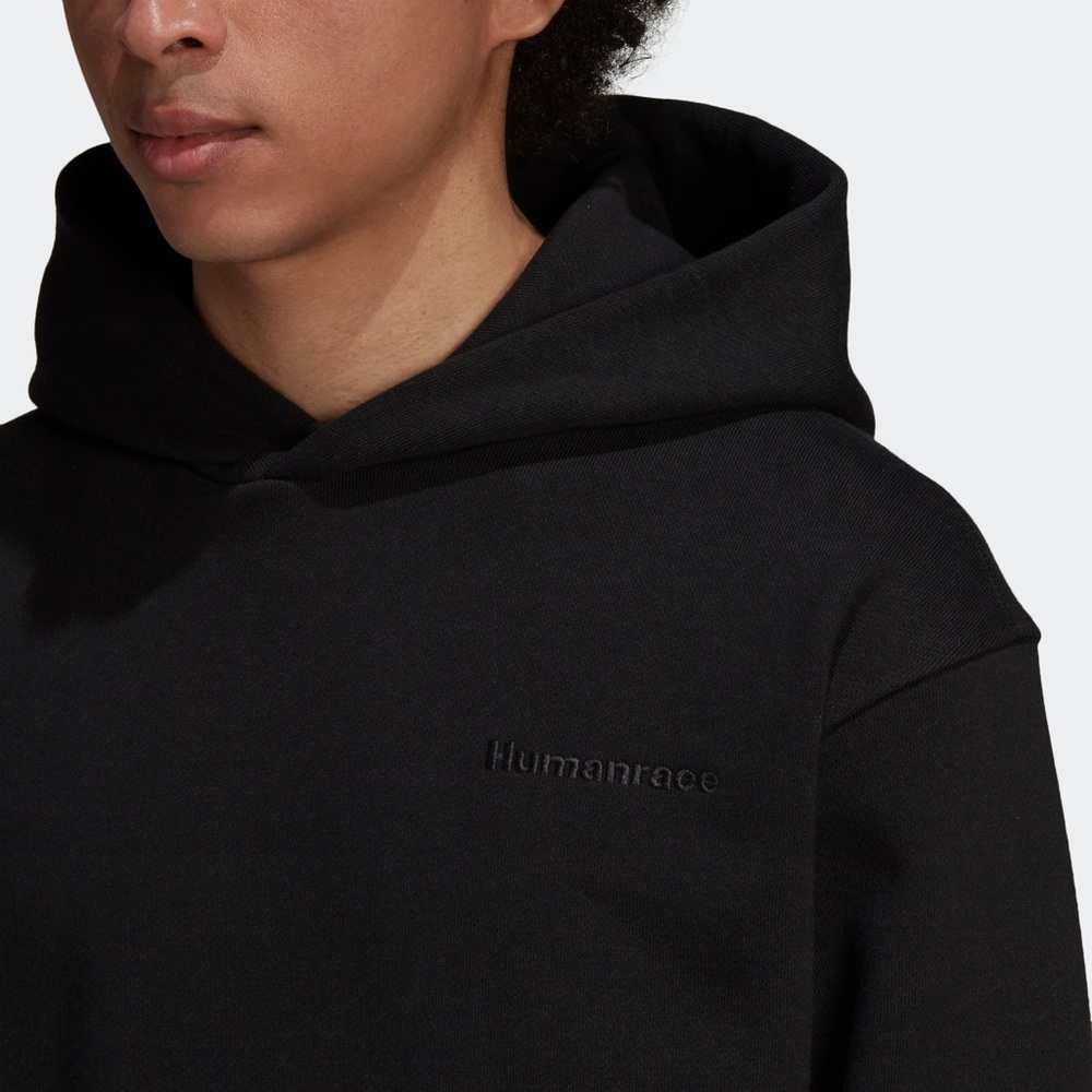 adidas Originals Pharrell Williams Black Unisex Humanrace Basics Hoodie size XS